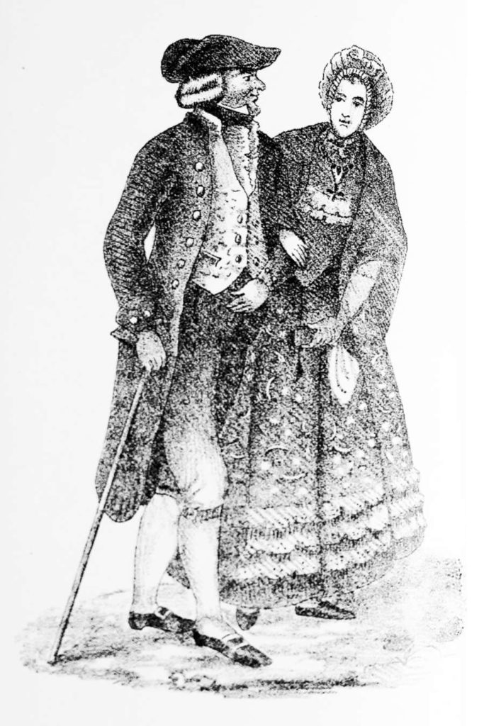 Jean Bietrume Picar et sa femme